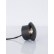 Sandy Black Aluminium LED 3 Watt 48Lm 3000K 100-240 Volt 50Hz Beam Angle 21o IP65 D: 6.5 W: 4 H: 6 cm Cut Out: 5.5 cm 