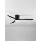 Sandy Black Metal & Acrylic Black Wood Color Blades LED 18 Watt 2190Lm 220-240Volt IP20 3000-4000-6500K 40Watt Rated Power & 