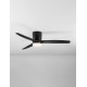 Sandy Black Metal & Acrylic Black Wood Color Blades LED 18 Watt 2190Lm 220-240Volt IP20 3000-4000-6500K 40Watt Rated Power & 