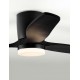 Sandy Black Metal & Acrylic Black Wood Color Blades LED 18 Watt 2190Lm 220-240Volt IP20 3000-4000-6500K 40Watt Rated Power & 
