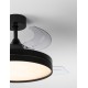 Matt Black Metal & Abs LED 36 Watt 4100Lm 220-240Volt IP20 3000-4000-6500K 40Watt Rated Power & 6 Speeds With Remote Control 