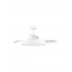 Matt White Metal & Abs LED 36 Watt 4100Lm 220-240Volt IP20 3000-4000-6500K 40Watt Rated Power & 6 Speeds With Remote Control 