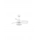 Matt White Metal & Abs White Color Blades LED 18 Watt 2190Lm 220-240Volt IP20 3000-4000-6500K 40Watt Rated Power & 6 Speeds W