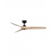 Black & Wood 40 Watt 5 Speed DC Fan Control Remote Control Included L: 132 W: 15 H: 38.6cm 