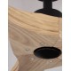Black & Wood 40 Watt 5 Speed DC Fan Control Remote Control Included L: 132 W: 15 H: 38.6cm 