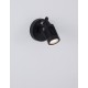 Black Aluminium & Glass LED 5 Watt 378Lm 3000K 100-240 Volt Beam Angle 21O IP65 D: 5 W: 7 H: 12 cm 