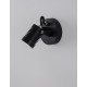 Black Aluminium & Glass LED 5 Watt 378Lm 3000K 100-240 Volt Beam Angle 21O IP65 D: 5 W: 7 H: 12 cm 