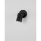 Black Aluminium & Glass LED 10 Watt 742Lm 3000K 100-240 Volt Beam Angle 24O IP65 D: 6.5 W: 9 H: 15 cm 