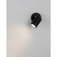 Black Aluminium & Glass LED 10 Watt 742Lm 3000K 100-240 Volt Beam Angle 24O IP65 D: 6.5 W: 9 H: 15 cm 