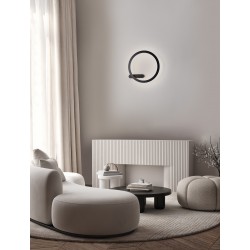 Sandy Black Aluminium & Acrylic LED 32 Watt 24Vdc 2126Lm 3000K IP20 Driver Excluded Compatible With code: 9980574 & Driver Box