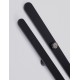 Sandy Black Aluminium & Acrylic LED 19 Watt 24Vdc 1044Lm 3000K IP20 Driver Excluded Compatible With code: 9980573 L: 85 W: 4 