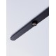 Sandy Black Aluminium & Acrylic LED 19 Watt 24Vdc 1044Lm 3000K IP20 Driver Excluded Compatible With code: 9980573 L: 85 W: 4 