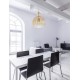 Pendant Light Champagn Shadow Glass Brass Finishing Metal E27 D28 H120 