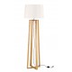 Natural Wood Sand White Shade Black Fabric Wire LED E27 1x12 Watt 230 Volt IP20 Bulb Excluded Cable Length: 180 cm L: 38 H 1: 34