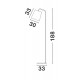 Matt Yellow Metal Outside Matt White Inside Black Fabric Wire LED E27 1x12 Watt 230 Volt IP20 Bulb Excluded Cable Length: 150 cm