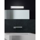 Opal Glass & Satin Nickel LED E14 3x5 Watt 230 Volt IP44 Bulb Excluded L: 50 W: 4 H: 8 cm 