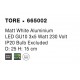 Matt White Aluminium LED GU10 3x10 Watt 230 Volt IP20 Bulb Excluded D: 25 H: 15 cm Rotating 