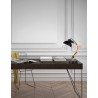 Black Metal & Natural Wood LED E27 1x12 Watt 230 Volt IP20 Bulb Excluded Cable Length: 180 cm D: 16 H: 59 cm