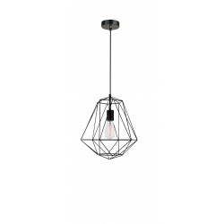 Black Metal LED E27 1x12 Watt 230 Volt IP20 Bulb Excluded D: 35 H1: 38 H2: 120 cm Adjustable height 
