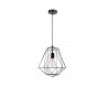 Black Metal LED E27 1x12 Watt 230 Volt IP20 Bulb Excluded D: 35 H1: 38 H2: 120 cm Adjustable height