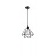 Black Metal LED E27 1x12 Watt 230 Volt IP20 Bulb Excluded D: 20 H1: 18.5 H2: 120 cm Adjustable height 