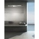 Chrome Aluminium & Acrylic LED 18 Watt 230 Volt 1513Lm 3000K IP44 L: 63 W 1: 3 W 2: 9 H: 7.5 cm 