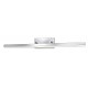 Chrome Aluminium & Acrylic LED 12 Watt 230 Volt 874Lm 3000K IP44 L: 49 W 1: 3 W 2: 7.5 H: 6.5 cm 