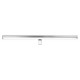 Chrome Aluminium & Acrylic LED 18 Watt 230 Volt 1922Lm 3000K IP44 L: 63 W1: 3 W2: 6.5 H: 6.5 cm 