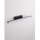 Black Aluminium & Acrylic LED 12 Watt 230 Volt 1174Lm 3000K IP44 L: 49 W: 7.5 H: 6.5 cm 