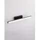Black Aluminium & Acrylic LED 12 Watt 230 Volt 1174Lm 3000K IP44 L: 49 W: 7.5 H: 6.5 cm 