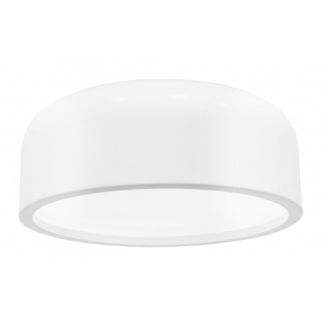 Metal & Acrylic Diffuser Matt White Outside Matt White Inside LED E27 2x12 Watt 230 Volt IP20 Bulb Excluded D: 35 H: 13 cm 