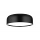Metal & Acrylic Diffuser Matt Black Outside Matt White Inside LED E27 2x12 Watt 230 Volt IP20 Bulb Excluded D: 35 H: 13 cm 