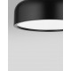 Metal & Acrylic Diffuser Matt Black Outside Matt White Inside LED E27 2x12 Watt 230 Volt IP20 Bulb Excluded D: 35 H: 13 cm 