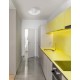 Glear Glass White Metal LED E27 1x12 Watt 230 Volt IP44 Bulb Excluded D: 25 H: 11 cm 