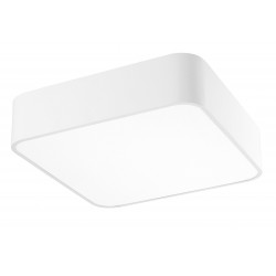 Metal & Acrylic Diffuser Matt White Outside & Inside LED E27 4x12 Watt 230 Volt IP20 Bulb Excluded L: 36 W: 36 H: 10 cm 