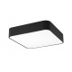 Metal & Acrylic Diffuser Black Outside Matt White Inside LED E27 4x12 Watt 230 Volt IP20 Bulb Excluded L: 36 W: 36 H: 10 cm 