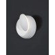 White Aluminium LED 5 Watt 230 Volt 247Lm 3000K IP20 D: 14 W: 7 H: 14 cm Adjustable 