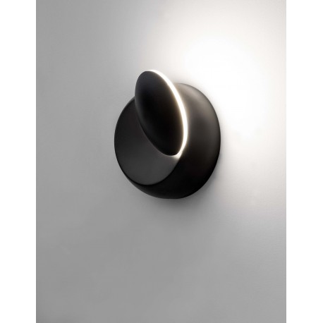Black Aluminium LED 5 Watt 230 Volt 247Lm 3000K IP20 D: 14 W: 7 H: 14 cm Adjustable 