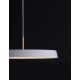Matt White Aluminium & Acrylic LED 35 Watt 230 Volt 2662Lm 3000K IP20 D: 50 H: 120 cm Adjustable Height 