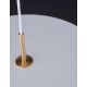 Matt White Aluminium & Acrylic LED 35 Watt 230 Volt 2662Lm 3000K IP20 D: 50 H: 120 cm Adjustable Height 