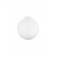 Opal Glass & White Metal LED E27 1x12 Watt 230 Volt IP20 Bulb Excluded D: 30 H: 32 cm Adjustable height 
