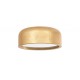 Metal & Acrylic Diffuser Gold Leaf Outside Matt White Inside LED E27 2x12 Watt 230 Volt IP20 Bulb Excluded D: 35 H: 13 cm 