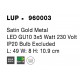 Satin Gold Metal LED GU10 3x10 Watt 230 Volt IP20 Bulb Excluded L: 49 W: 8 H: 10.9 cm Rotating & Adjustable 