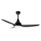 Fan Steel & Glass ABS Blades White or Black,D: 122 H: 35-48 cm 5 Speed Remote, 51cm Blade DC 42W,AC220-240V 5000CFM 220RPM,< 30 