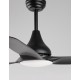 Fan Steel & Glass ABS Blades White or Black,D: 122 H: 35-48 cm 5 Speed Remote, 51cm Blade DC 42W,AC220-240V 5000CFM 220RPM,< 30 