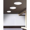 White Opal Glass White Metal LED E27 2x12 Watt 230 Volt IP44 Bulb Excluded D: 40 H: 8 cm
