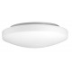White Opal Glass White Metal LED E27 2x12 Watt 230 Volt IP44 Bulb Excluded D: 40 H: 8 cm 