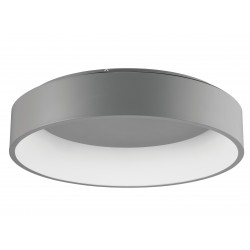 4000K Gray Aluminium & Acrylic LED 42 Watt 230 Volt 2691Lm 3000K IP20 D: 60 H: 13 cm 