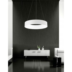 4000K Matt White Aluminium & Acrylic LED 54 Watt 230 Volt 2124Lm 3000K IP20 D: 60 H: 120 cm Adjustable Height 