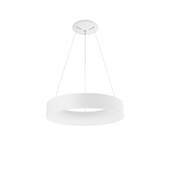3000K Matt White Aluminium & Acrylic LED 54 Watt 230 Volt 2124Lm 3000K IP20 D: 60 H: 120 cm Adjustable Height 